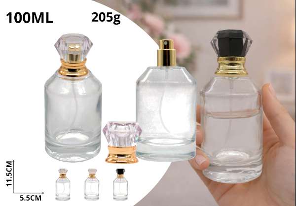 PORTA PERFUME VIDRO 100ML BM362889 PORTA PERFUME